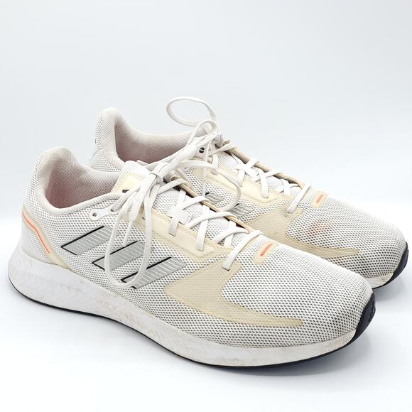 Adidas RunFalcon 2.0  Athletic Running  FY5944 men\'s size 10.5 white cream main image 2